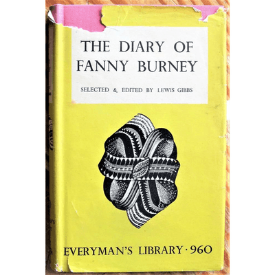 Sampul The Diary of Fanny Burney