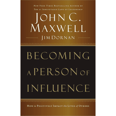Sampul Becoming a Person of Influence