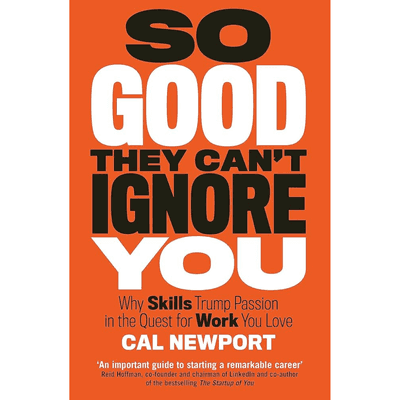 Sampul So Good They Can't Ignore You