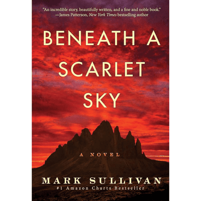 Sampul Beneath A Scarlet Sky