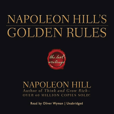 Sampul Napoleon Hill's Golden Rules