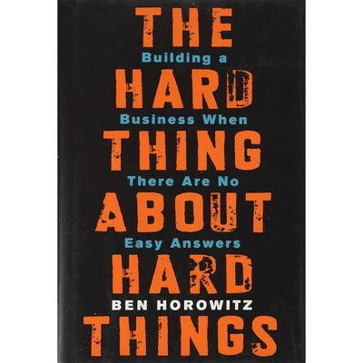 Sampul The Hard Thing About Hard Things