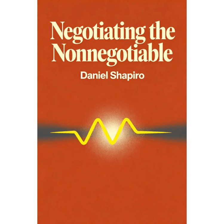 Sampul Negotiating the Nonnegotiable