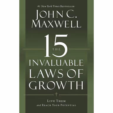 Sampul The 15 Invaluable Laws of Growth