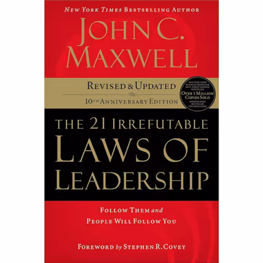 Sampul The 21 Irrefutable Laws of Leadership