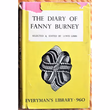 Sampul The Diary of Fanny Burney