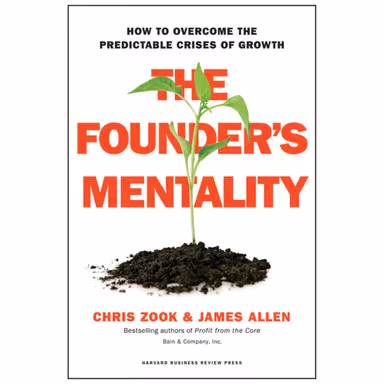 Sampul The Founder's Mentality