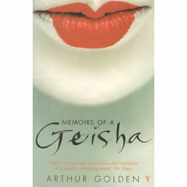 Sampul Memoirs of a Geisha