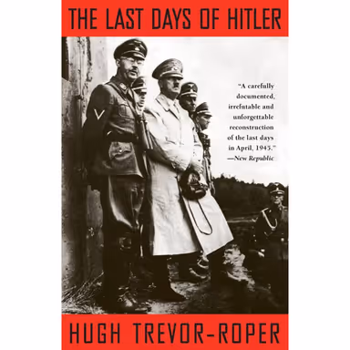 Sampul The Last Days of Hitler