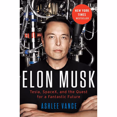 Sampul Elon Musk: Tesla, SpaceX and the Quest for a Fantastic Future