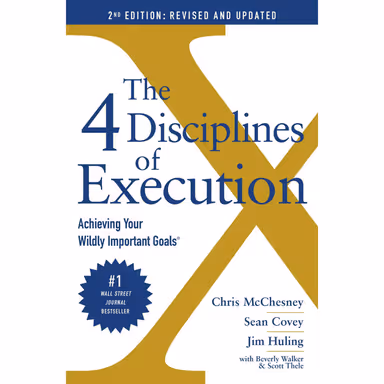 Sampul The 4 Disciplines of Execution (4DX)