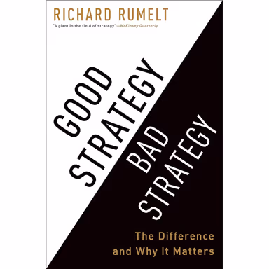 Sampul Good Strategy Bad Strategy