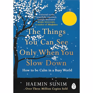 Sampul The Things You Can See Only When You Slow Down