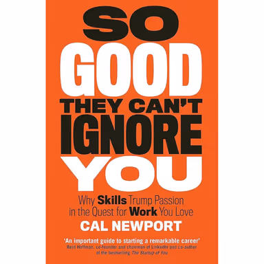Sampul So Good They Can't Ignore You
