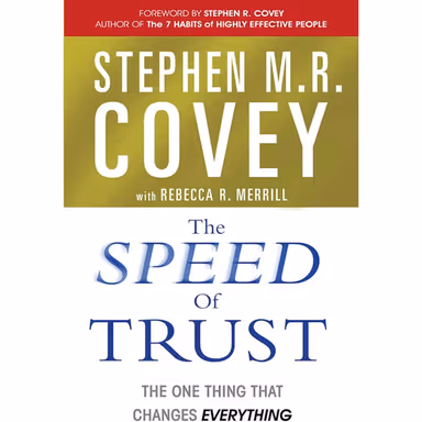 Sampul The Speed of Trust