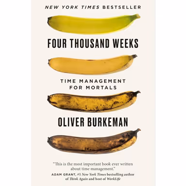 Sampul Four Thousand Weeks