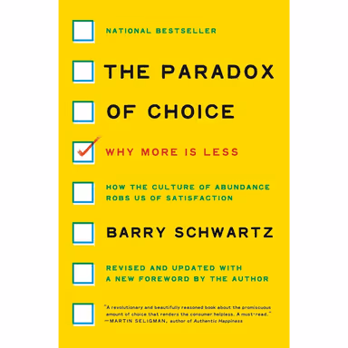 Sampul The Paradox of Choice