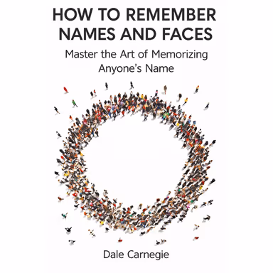 Sampul How to Remember Names and Faces