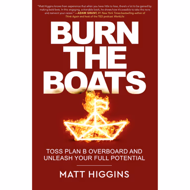 Sampul Burn the Boats