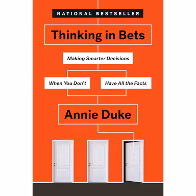 Sampul Thinking in Bets