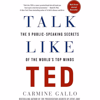 Sampul Talk Like TED
