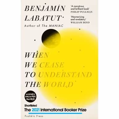 Sampul When We Cease to Understand the World