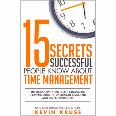 Sampul 15 Secrets Successful People Know About Time Management